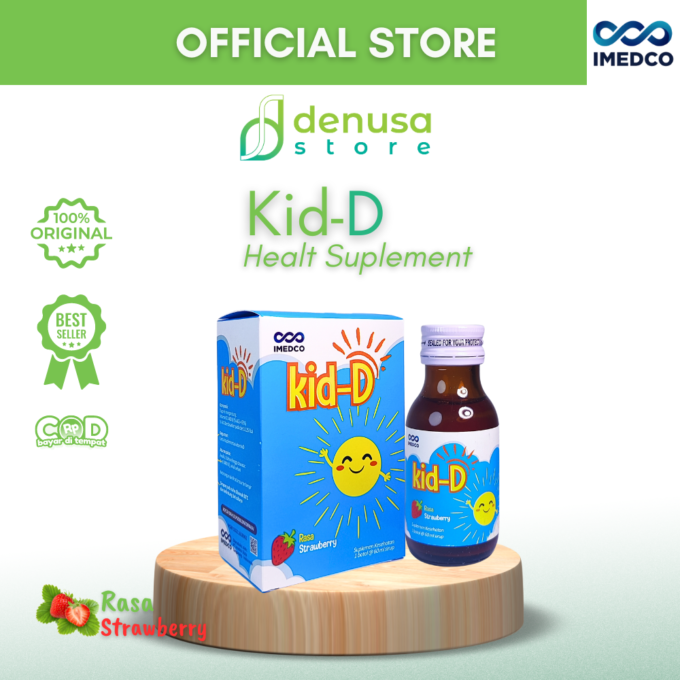 Imedco Kid-D Strawberry Flavour 60ml