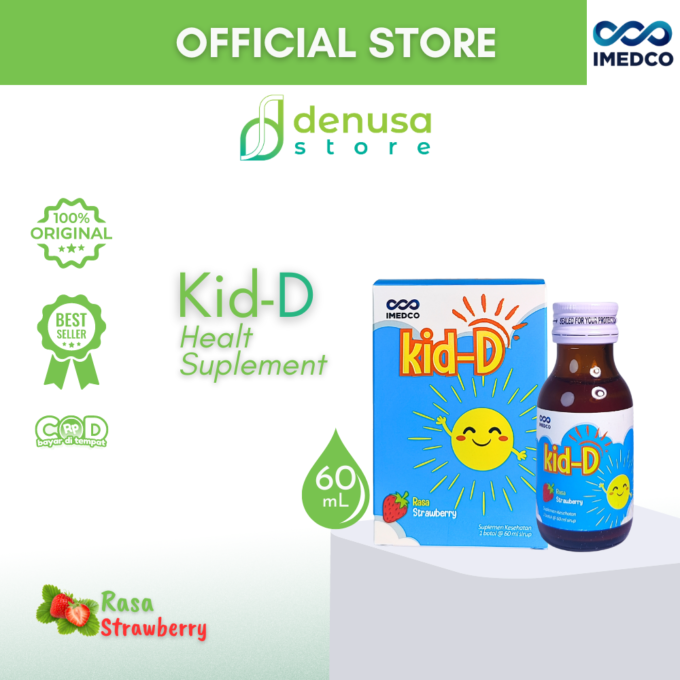 Imedco Kid-D Strawberry Flavour 60ml