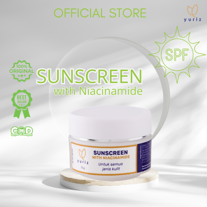 Yuriz Sunscreen with Niacinamide 15gr