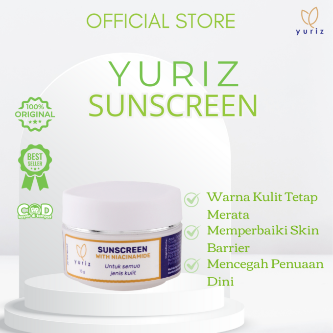 Yuriz Sunscreen with Niacinamide 15gr