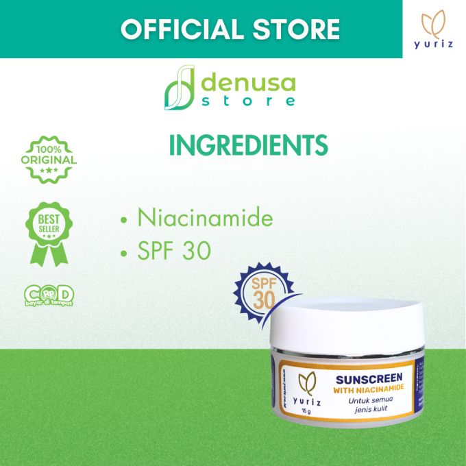 Yuriz Sunscreen with Niacinamide 15gr