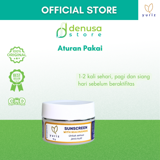 Yuriz Sunscreen with Niacinamide 15gr