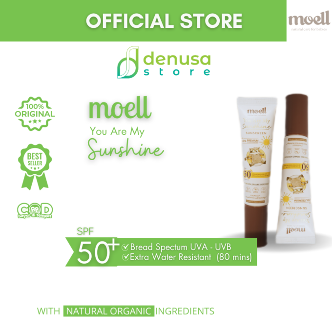 Moell Sunscreen Spf 50+ 30 gr