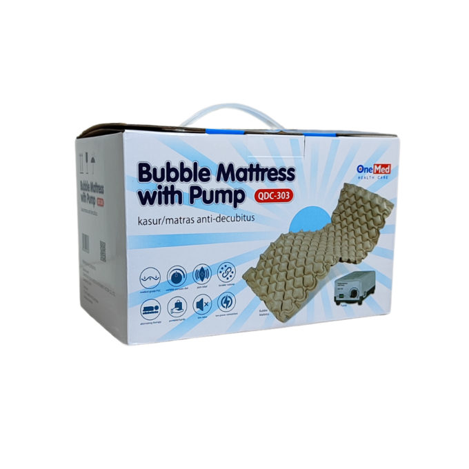 Onemed Bubble Mattress with Pump Anti Decubitus QDC-303