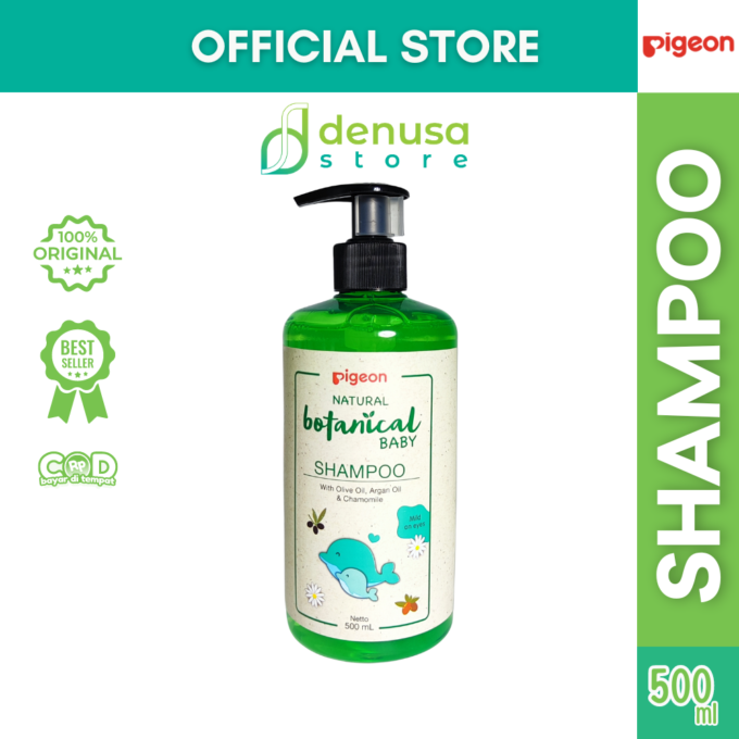 PIGEON Botanical Baby Shampoo 500 mL Pump | Shampoo Cair