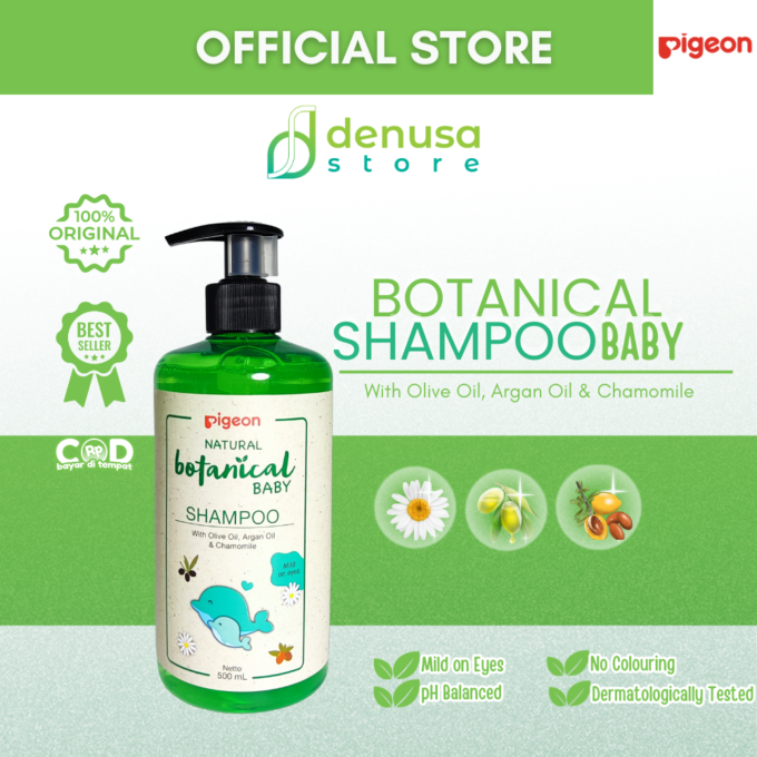 PIGEON Botanical Baby Shampoo 500 mL Pump | Shampoo Cair