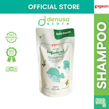 PIGEON Botanical Baby Shampoo 450 mL Refill Pouch | Shampoo Cair