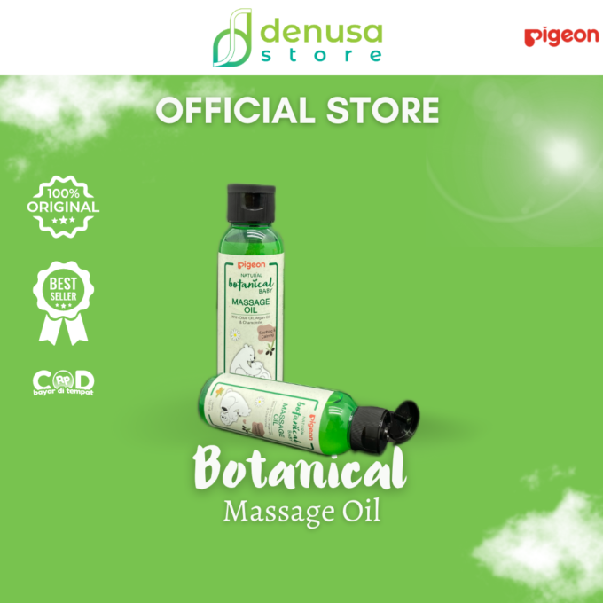 PIGEON Botanical Baby Massage Oil 100 mL