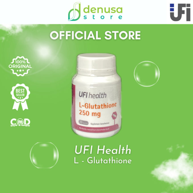 UFI health L-Glutathione 250 mg 30 kapsul