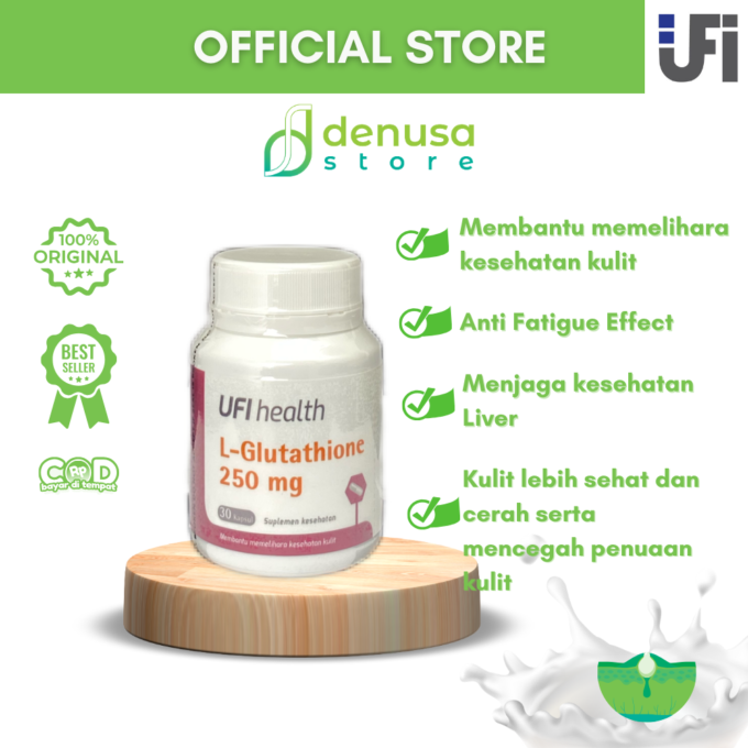 UFI health L-Glutathione 250 mg 30 kapsul