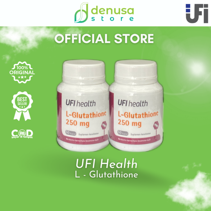 UFI health L-Glutathione 250 mg 60 kapsul