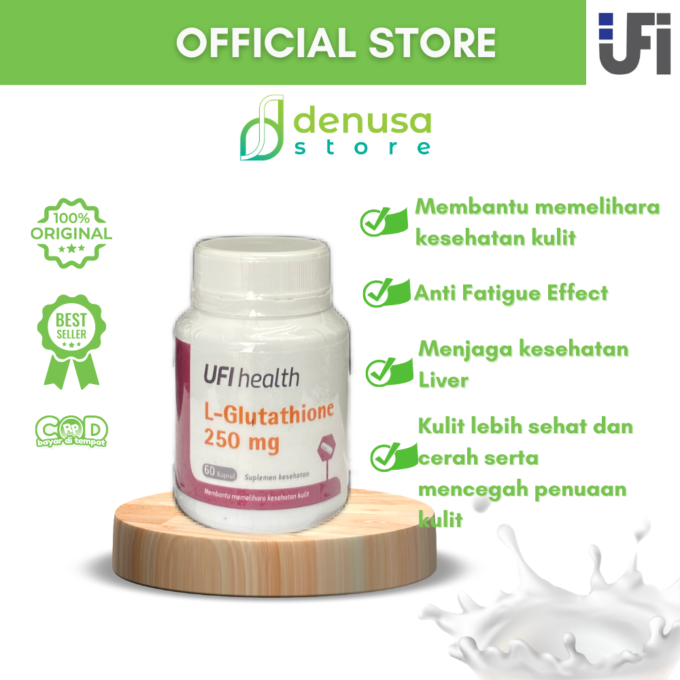 UFI health L-Glutathione 250 mg 60 kapsul