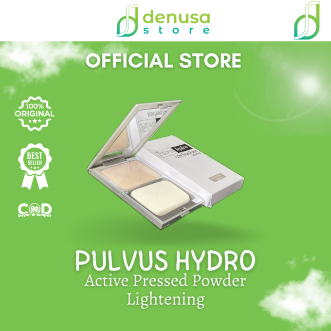 Pulvus Hydro Active Pressed Powder - Lightening - Cool n Light natural 14gr