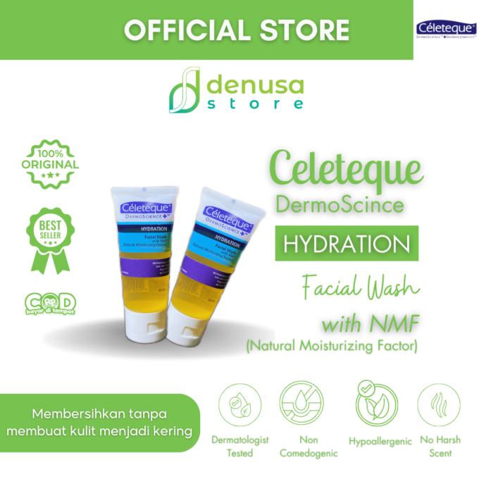 Celeteque Hydration Facial Wash with NMF 60 ml