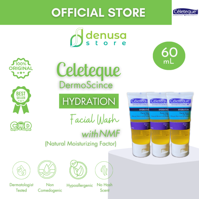 Celeteque Hydration Facial Wash with NMF 60 ml