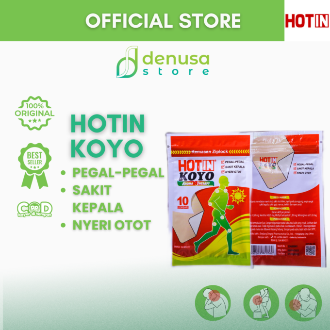 HOTIN Koyo Aroma Therapy 1 Sachet isi 10 lembar