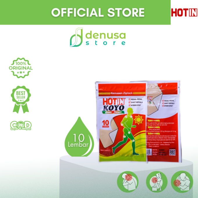 HOTIN Koyo Aroma Therapy 1 Sachet isi 10 lembar