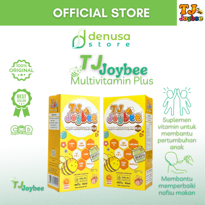 TJ Joybee Madu MultiVitamin Plus Rasa Jeruk 100 ml
