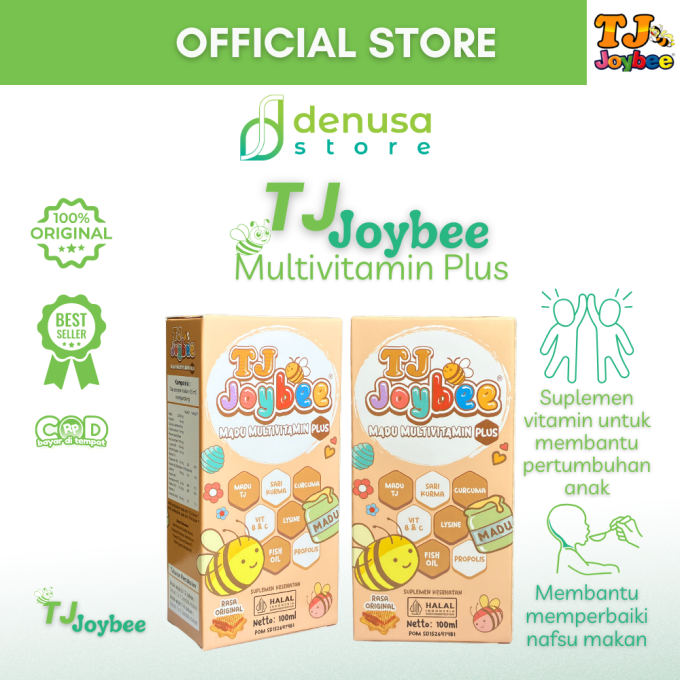 TJ Joybee Madu MultiVitamin Plus Rasa Original 100 ml