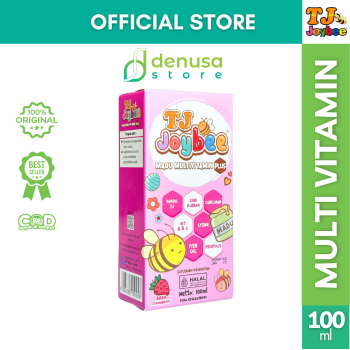 TJ Joybee Madu MultiVitamin Plus Rasa Strawberry 100 ml