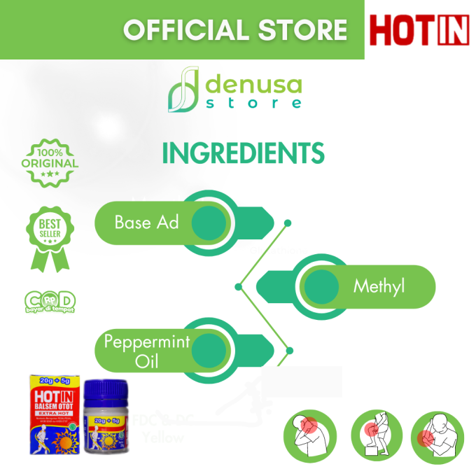 HOTIN Balsem Otot Extra Hot 25gr