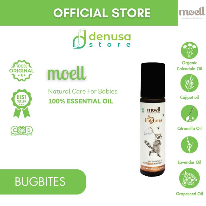 Moell Essential Oil Bye Bugbites 8 ml