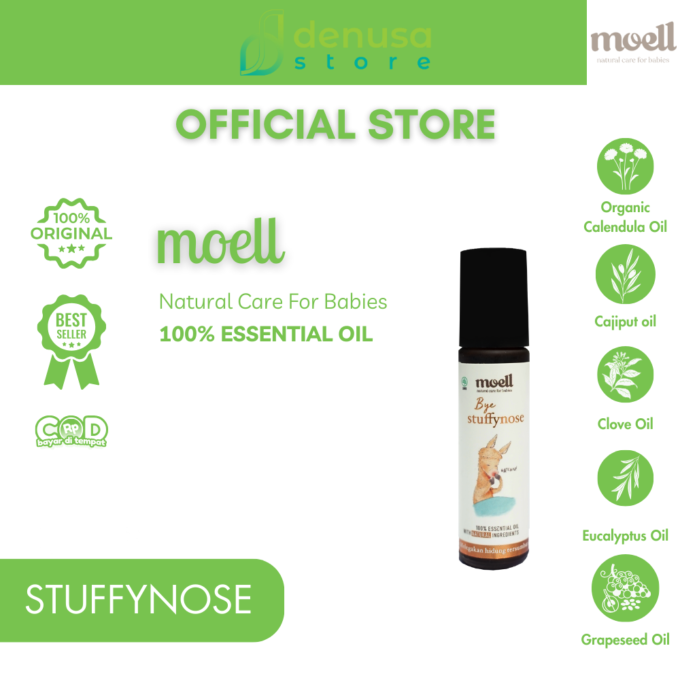 Moell Essential Oil Bye Stuffynose 8 ml