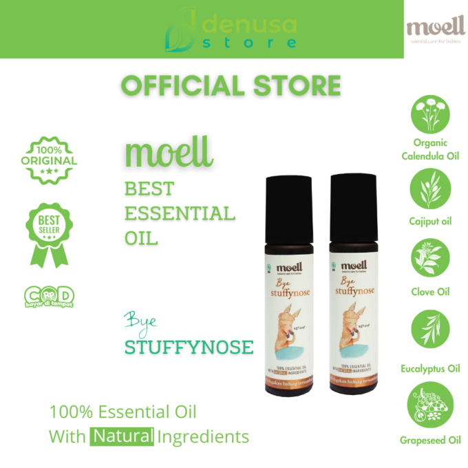 Moell Essential Oil Bye Stuffynose 8 ml