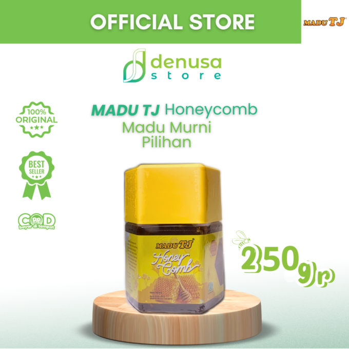 Madu TJ Honey Comb 250 gr Madu Sarang