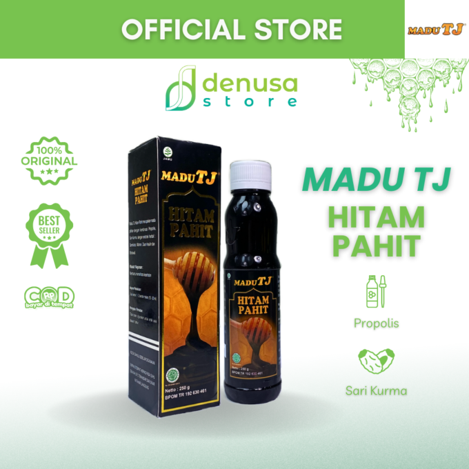 Madu TJ Hitam Pahit 250 gr