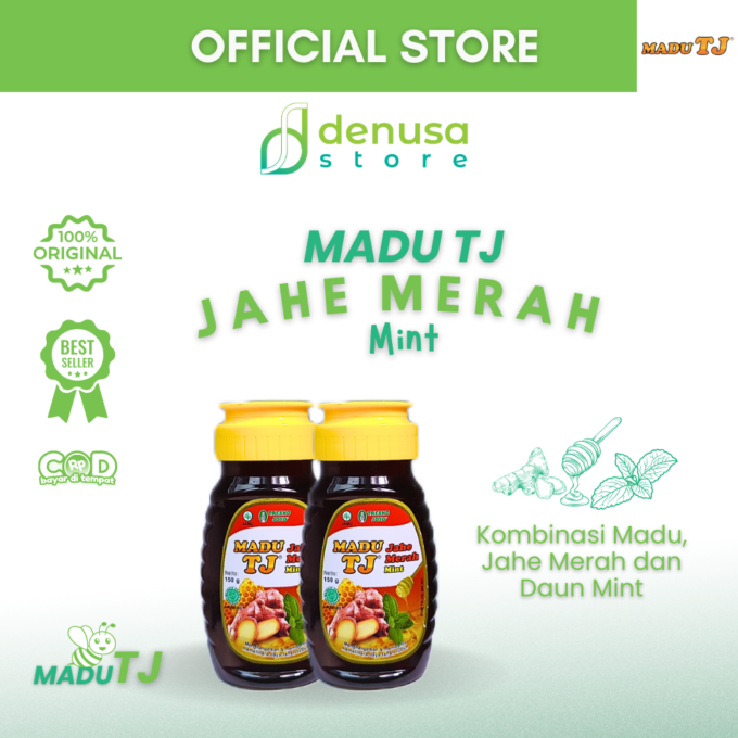 Madu TJ Jahe Merah Mint 150 gr