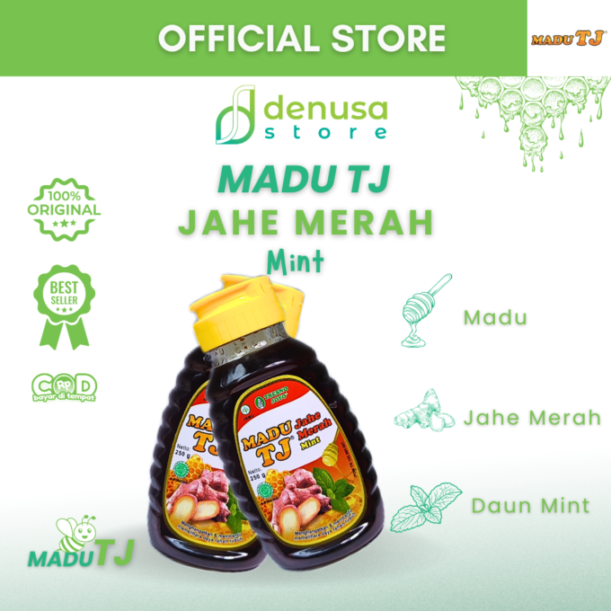 Madu TJ Jahe Merah Mint 250 gr