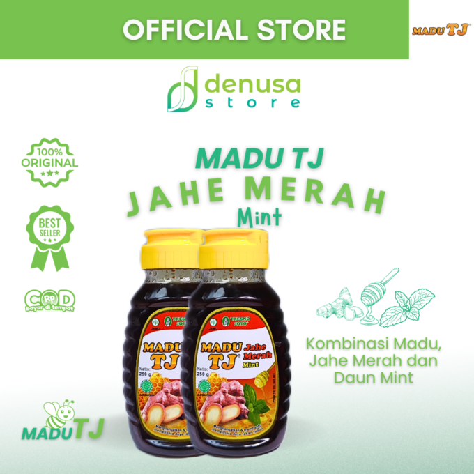 Madu TJ Jahe Merah Mint 250 gr