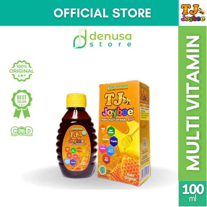 TJ Joybee Madu MultiVitamin Plus Rasa Original 100 ml