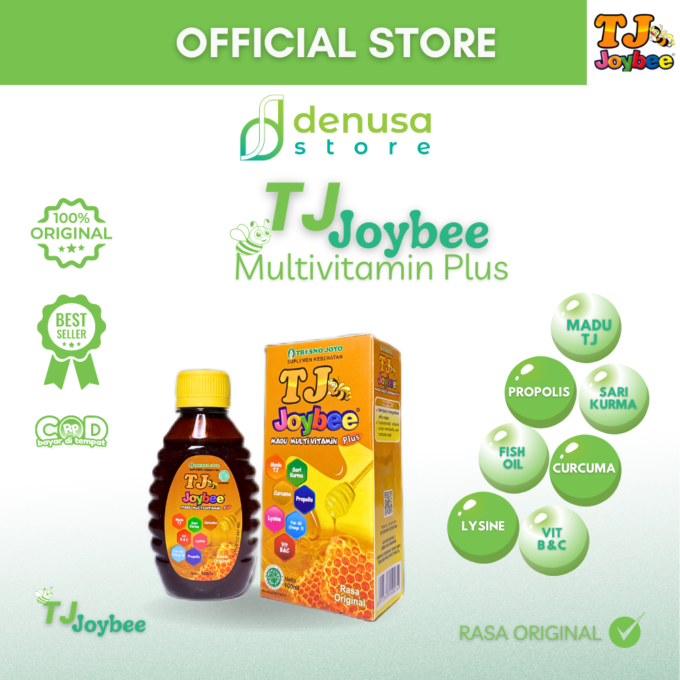 TJ Joybee Madu MultiVitamin Plus Rasa Original 100 ml