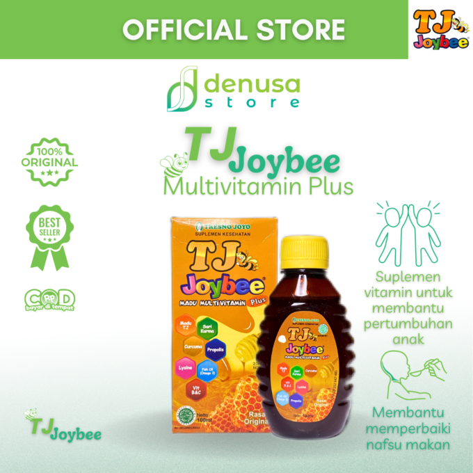 TJ Joybee Madu MultiVitamin Plus Rasa Original 100 ml