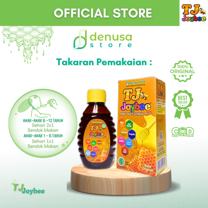 TJ Joybee Madu MultiVitamin Plus Rasa Original 100 ml