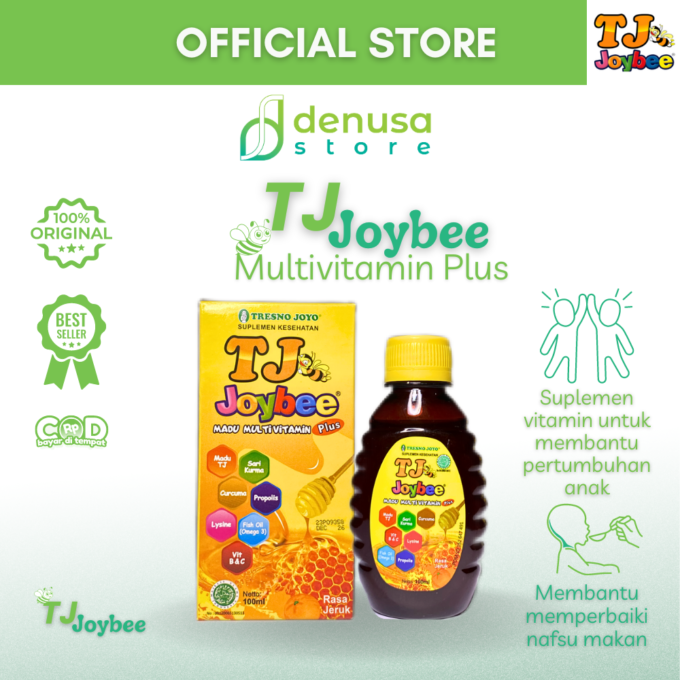 TJ Joybee Madu MultiVitamin Plus Rasa Jeruk 100 ml