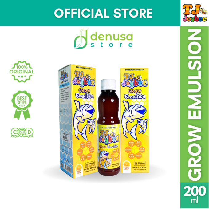 TJ Joybee Grow Emulsion Rasa Jeruk 200 ml