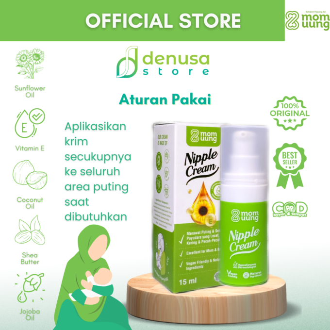 Mom Uung - Nipple Cream - 15ml