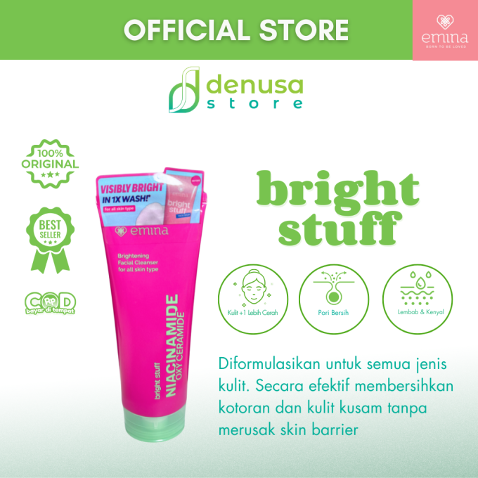 Emina Bright Stuff Niacinamide Oxy Ceramide 100ml