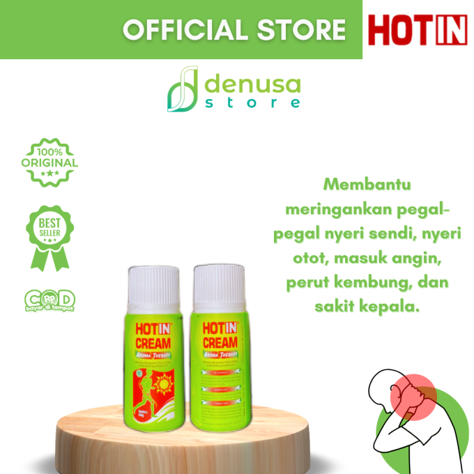 HOTIN Cream Aroma Therapy Botol 60gr