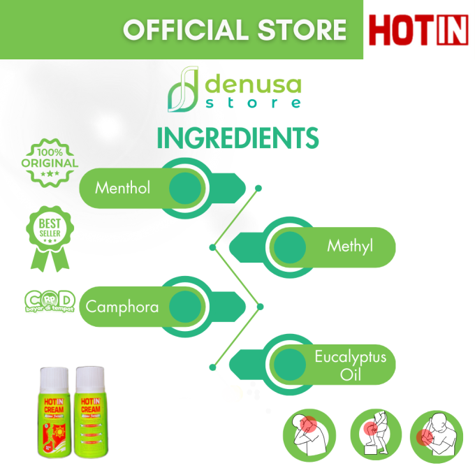HOTIN Cream Aroma Therapy Botol 60gr