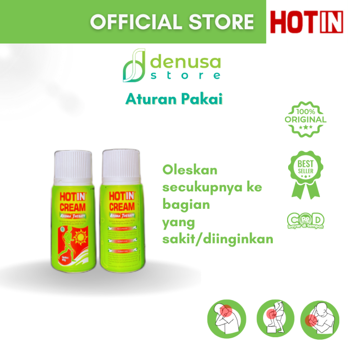 HOTIN Cream Aroma Therapy Botol 60gr