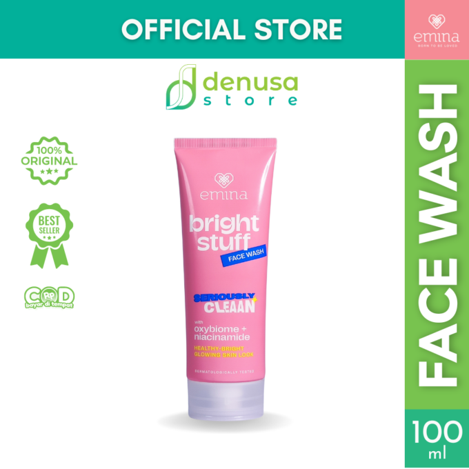 Emina Bright Stuff Face Wash Seriously Cleaan 100ml