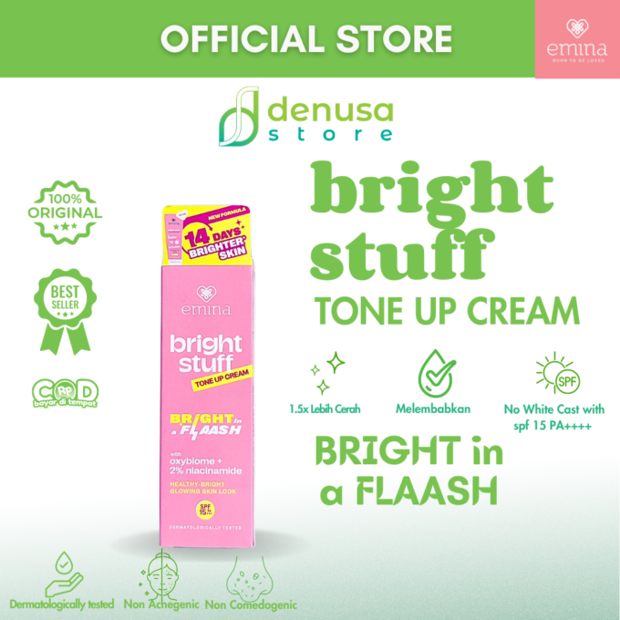 Emina Bright Stuff Tone Up Cream Bright in a Flaash SPF 15 PA+++ 20ml