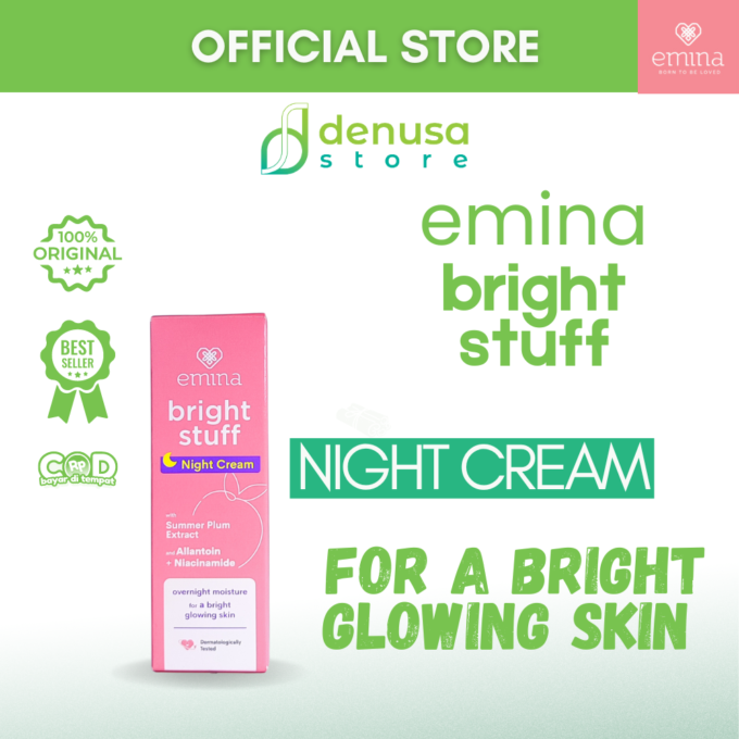 Emina Bright Stuff Night Cream 20g