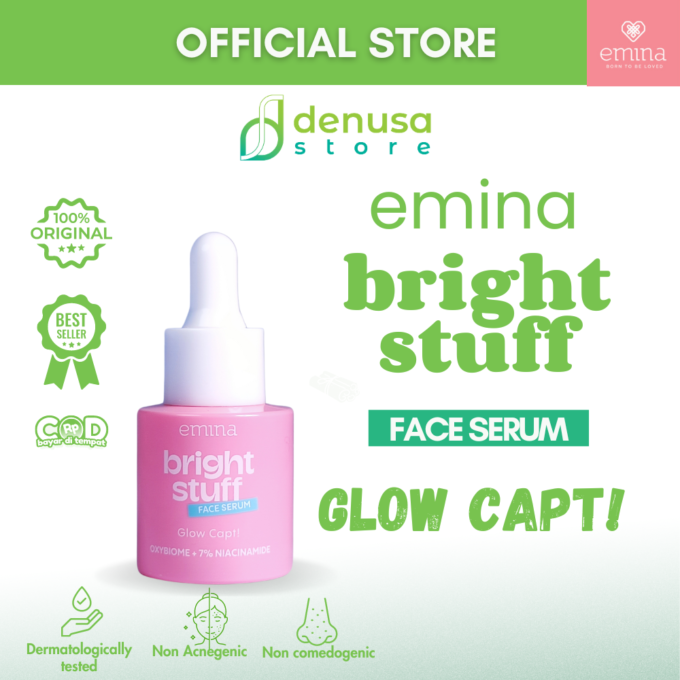 Emina Bright Stuff Face Serum Glow Capt 30ml