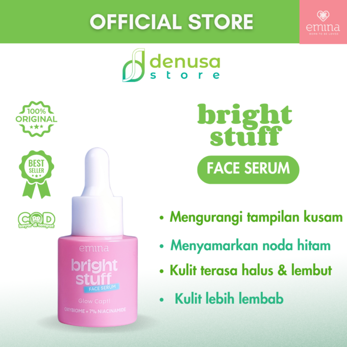 Emina Bright Stuff Face Serum Glow Capt 30ml