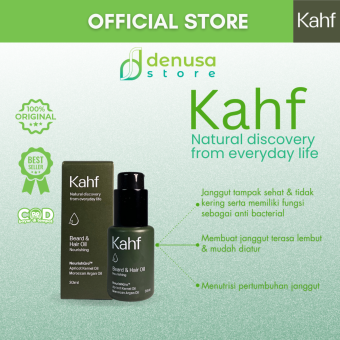 KAHF Beard and Hair Oil Nourishing 30ml